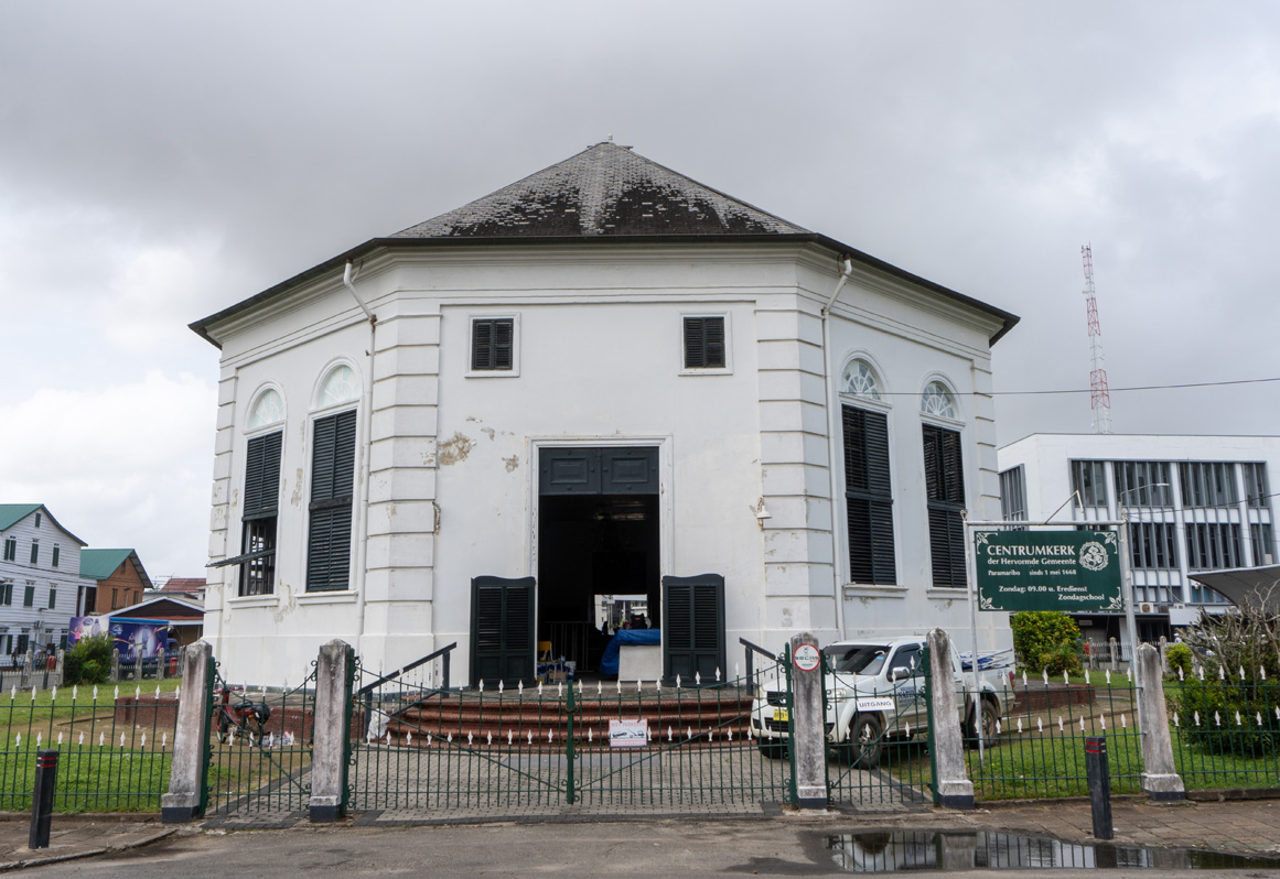 Paramaribo, Octagonal Centrumkerk (~1835)