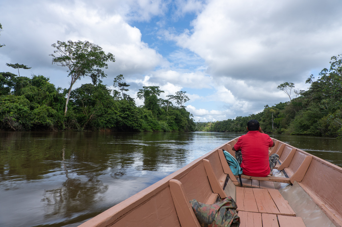 Kabalebo Nature Resort, Down the river we go...