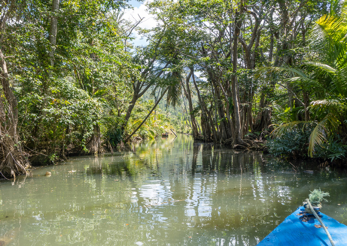 Indian River, A narrower side creek
