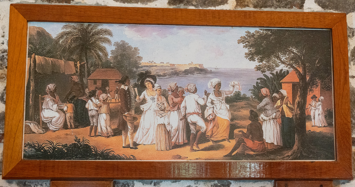 Fort Shirley, Idealized view of Native Party
