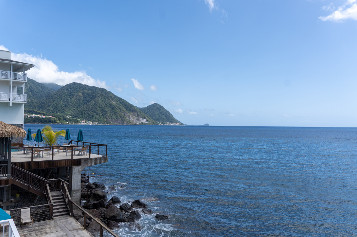 Roseau, View from Fort Young Hotel