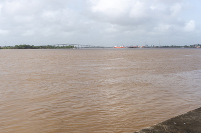 The Mighty Suriname River, Paramaribo, 2022 Suriname