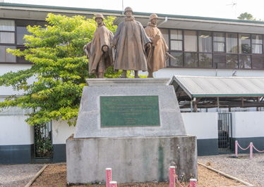 Surinamese Korean War Veterans monument, Paramaribo, 2022 Suriname