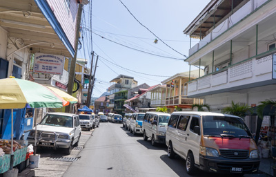 Roseau Street View, 2022 Dominica