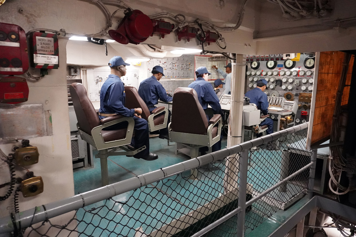 USS Midway Museum, Main Engine Control