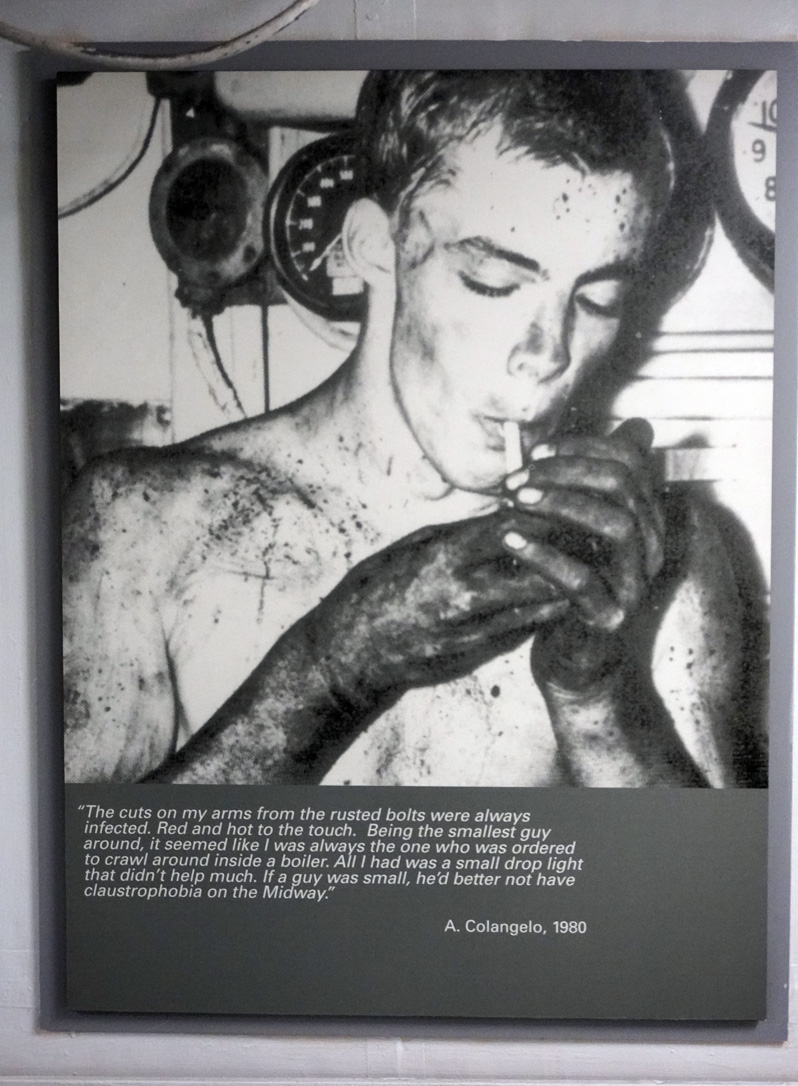 USS Midway Museum, Boiler Work Crewman