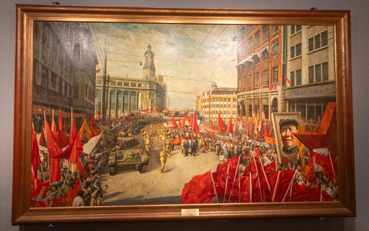 Shanghai, PLA Enter Shangahi, 1049 Shanghai History Museum