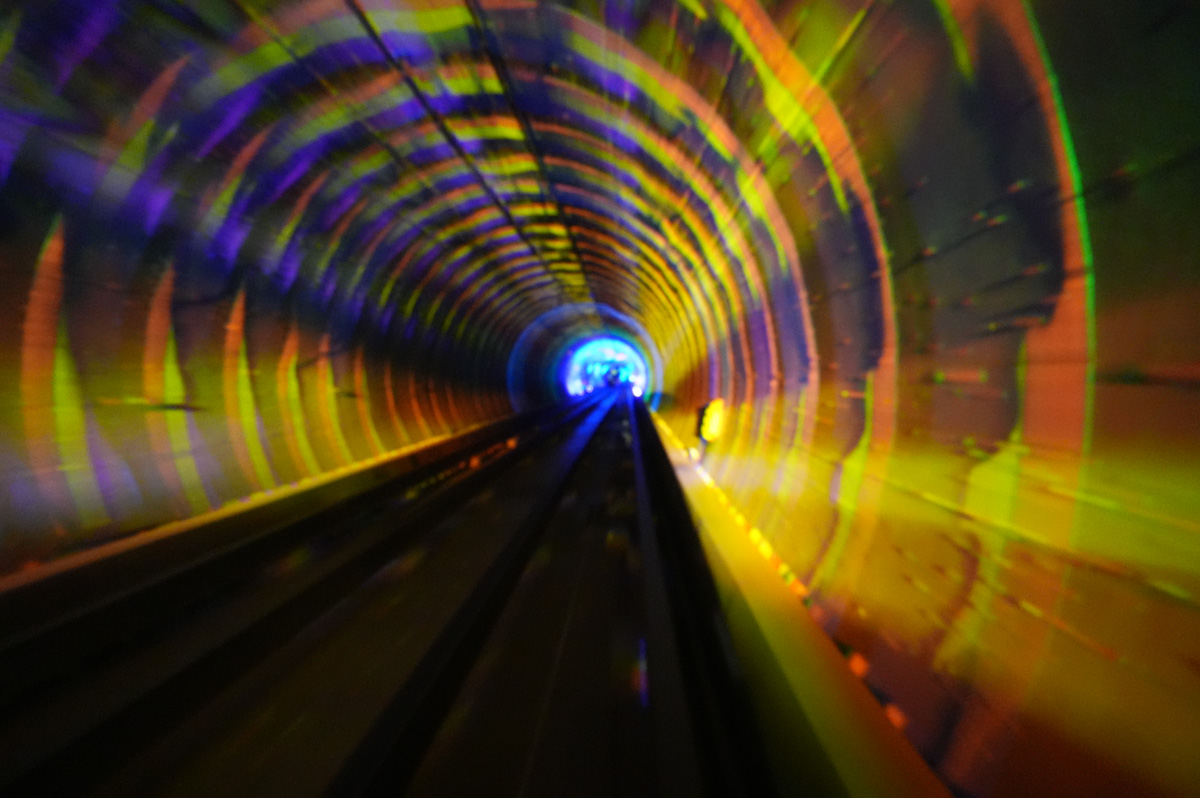 Shanghai, Bund Sightseeing Tunnel