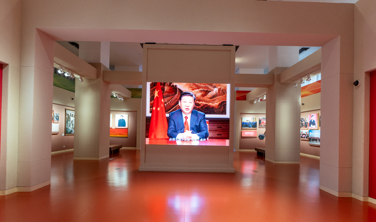 Beijing: National Museum - The Road of Rejuvenation, Mr Xi sets the tone for the Modern Era