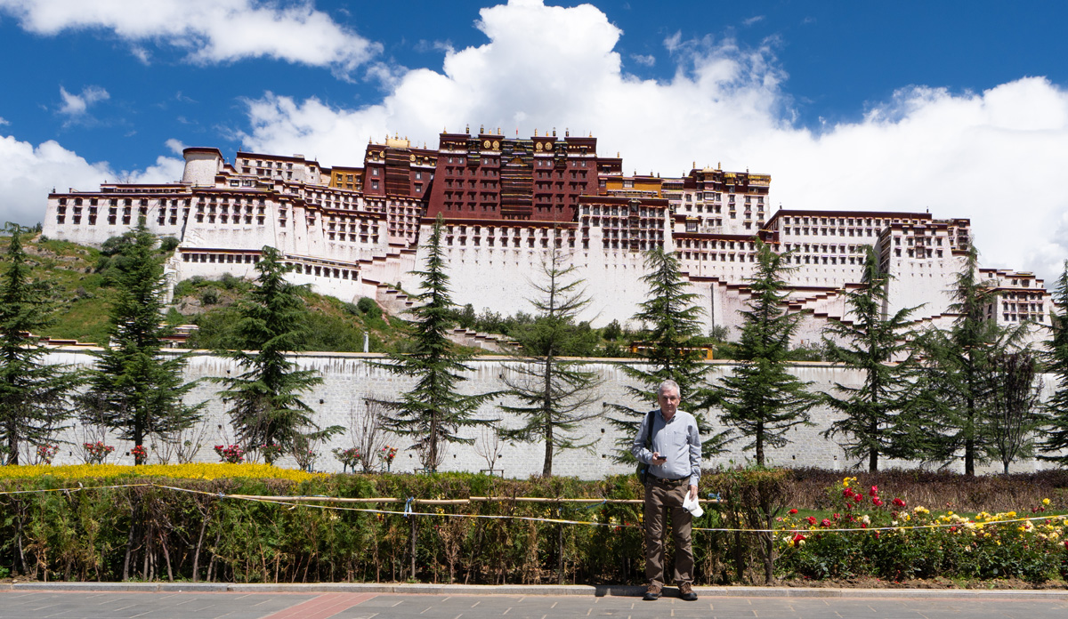 Potala Palace, Graham at Potala Palace