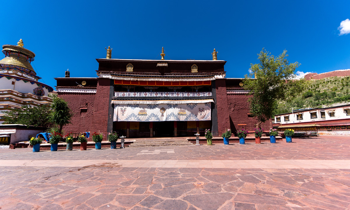Gyantse: Pelkor Chode Monastery, Pelkor Chode Monastery