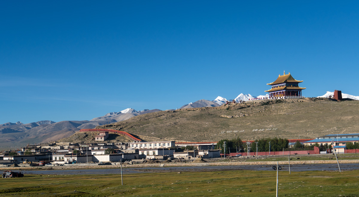 Tingri-Darchen, View at Tingri