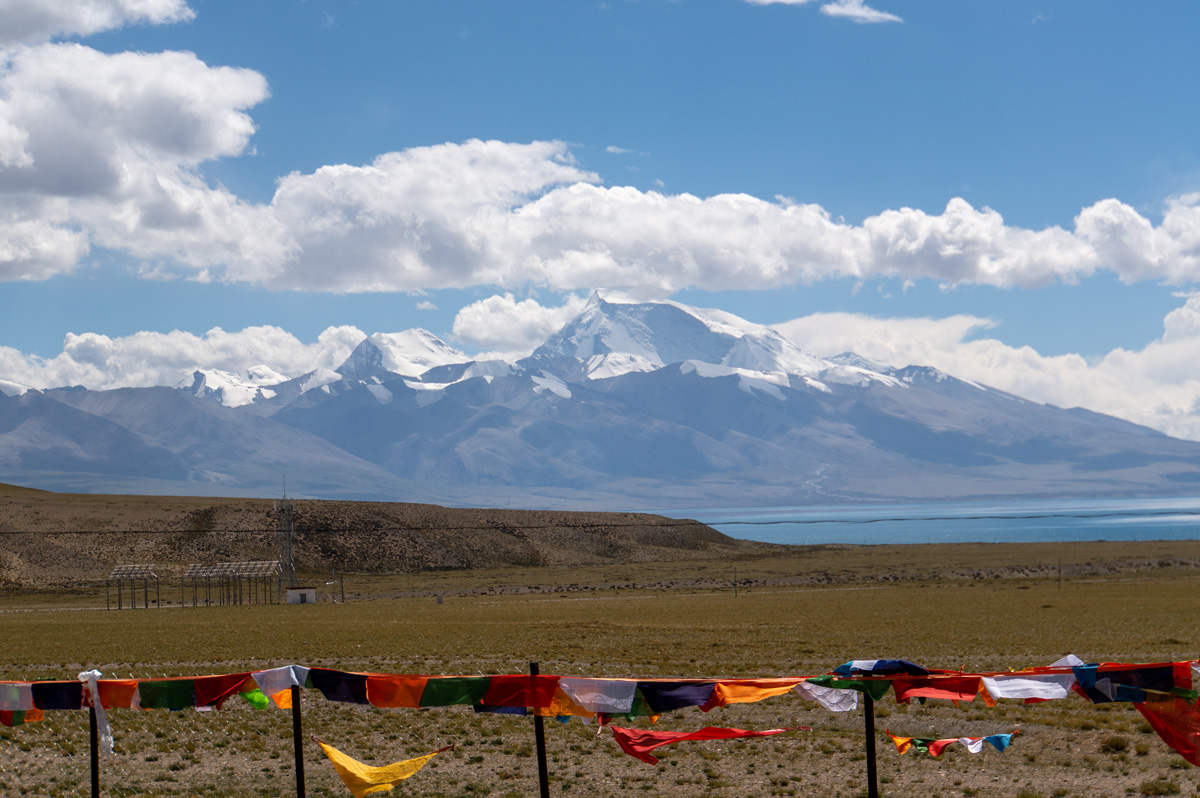 Mt Kailash and Lake Manasarovar, Day 1, Gurla Mandata from Lake Manasarovar