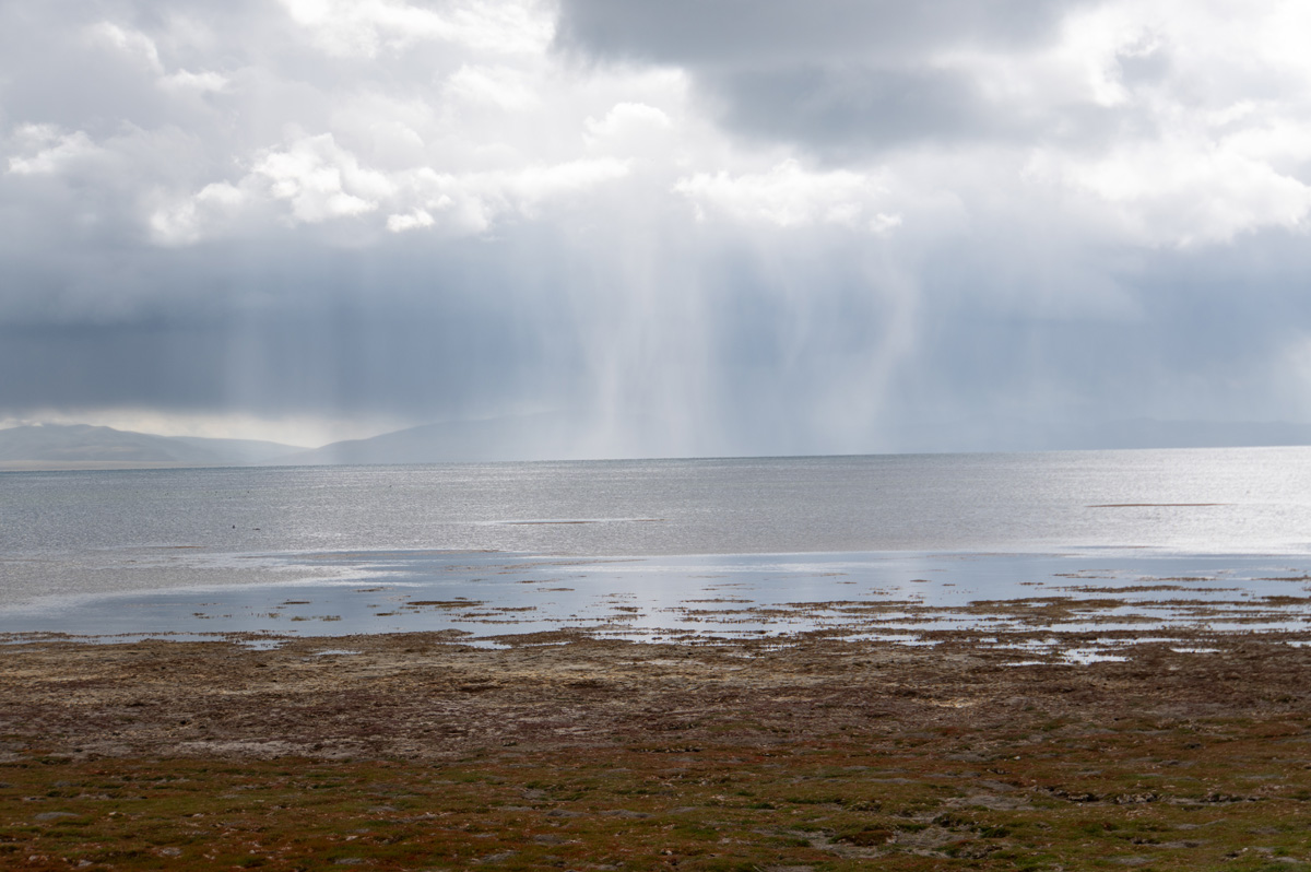 Mt Kailash and Lake Manasarovar, Day 2, Lake Manasarovar, with rain