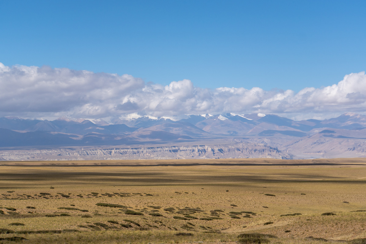 Darchen to Zanda, Distant Mountains