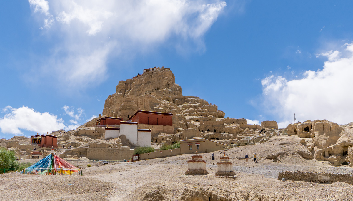 Guge Kingdom: Tsaparang, Tsaparang: A Fortress Rock