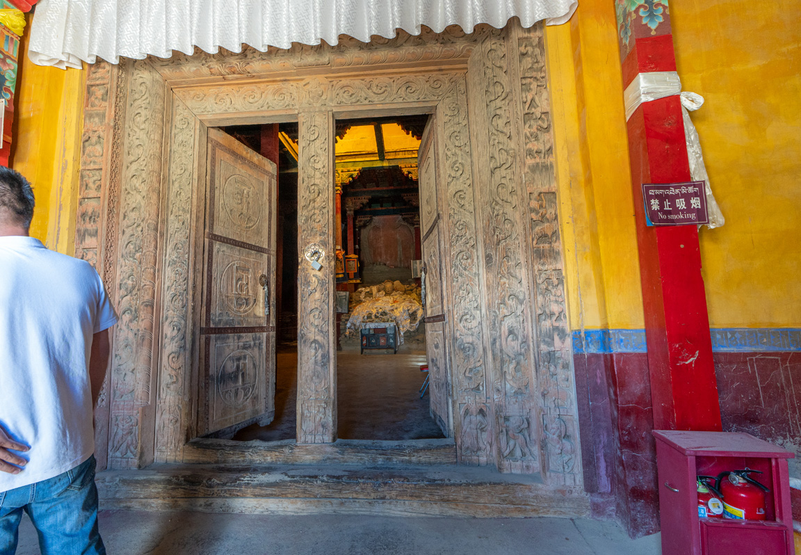 Guge Kingdom: Tsaparang, Chapel (but no photos allowed inside)