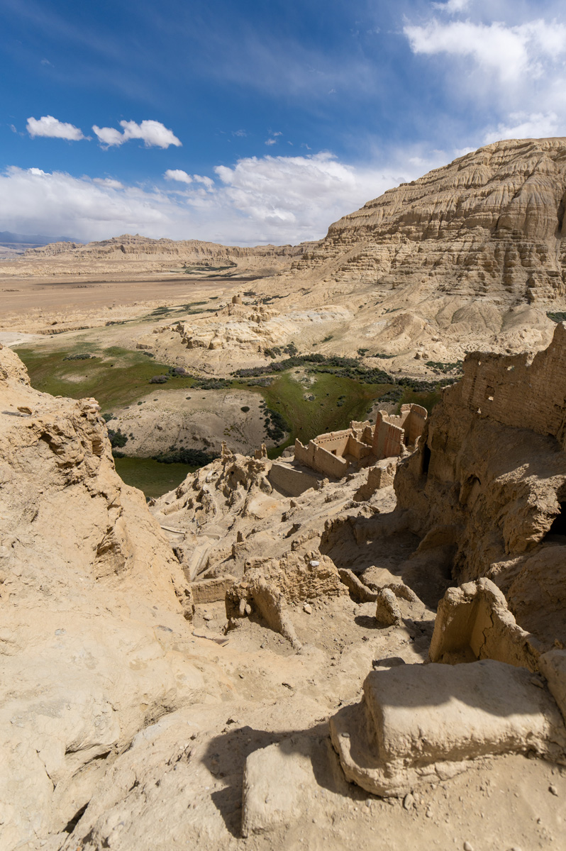Guge Kingdom: Tsaparang, A view down