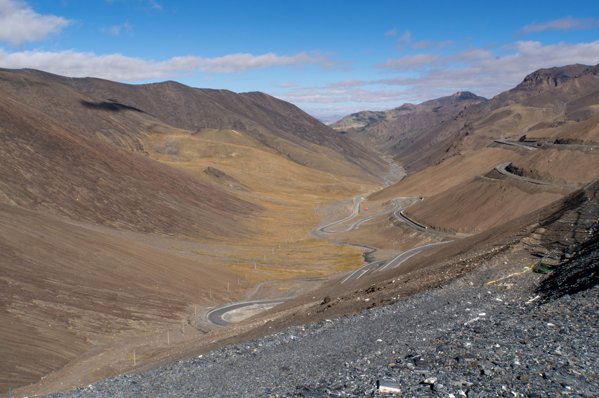 Zanda to Ali: Over High Passes, View from Laochi la pass