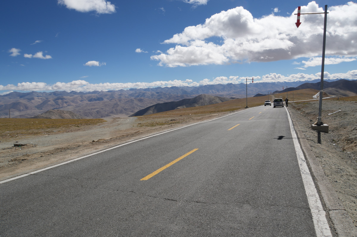 Zanda to Ali: Over High Passes, View from Lalaung la Pass