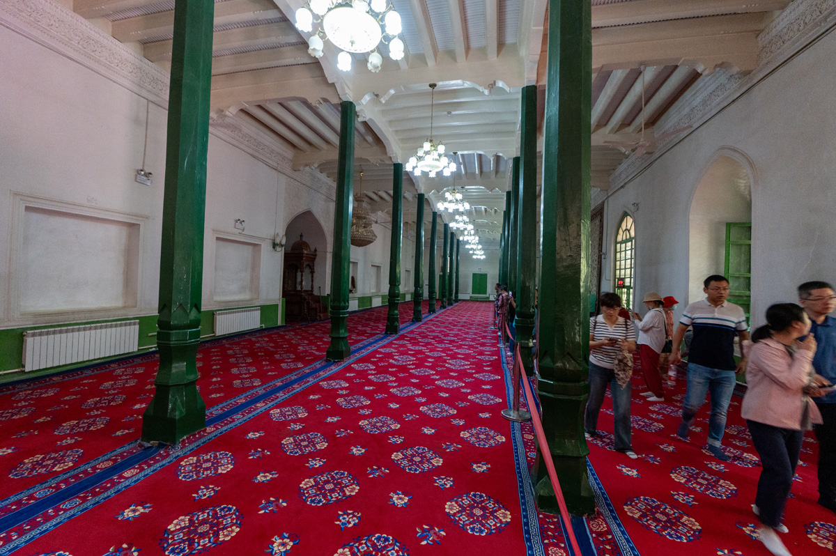 Kashgar, Id Kah Mosque: Prayer Hall