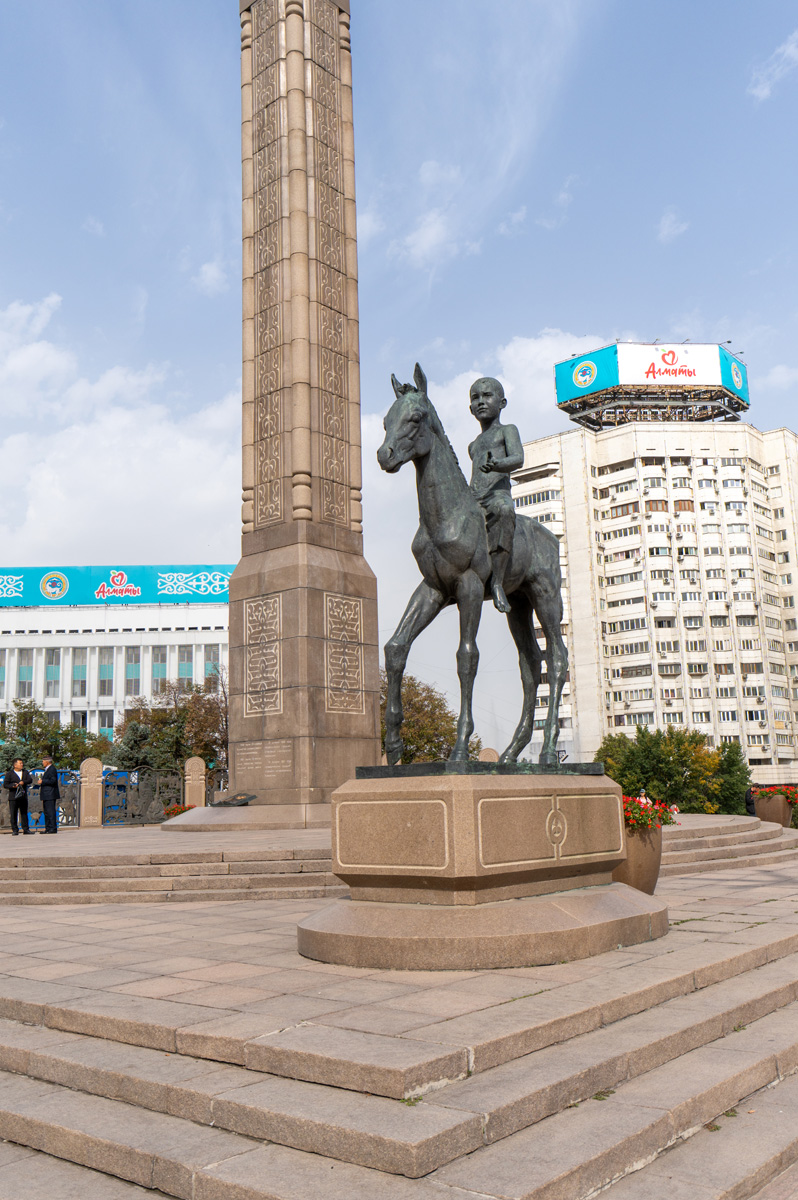 Almaty, Kazakstan Independence Monument (1)