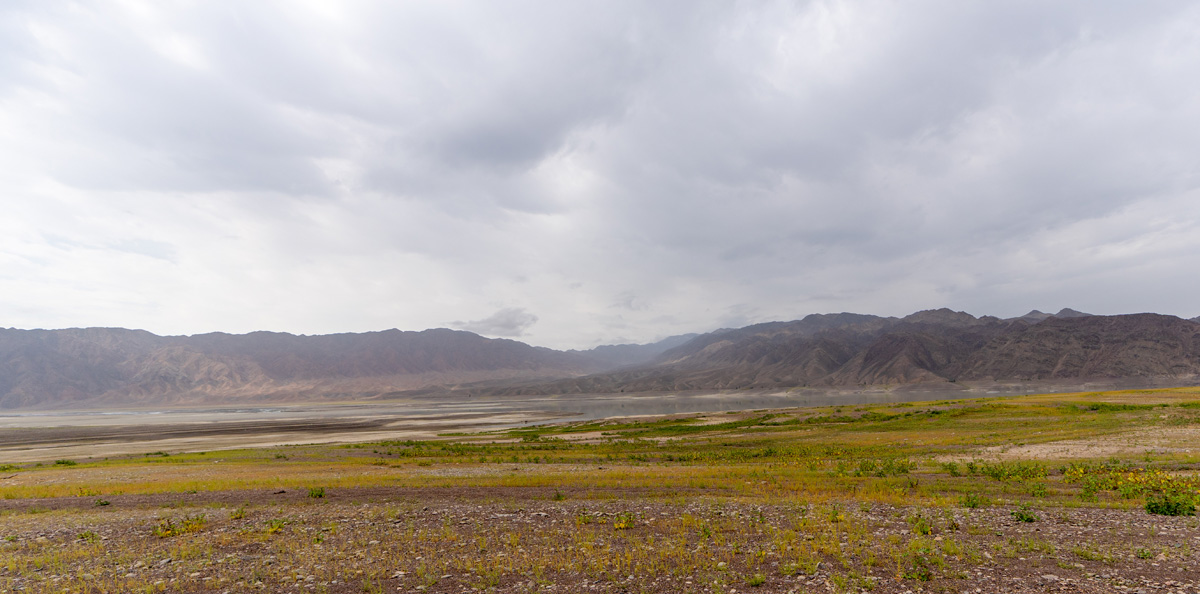 Charyn Canyon Tour, View to Bartogay Lake.  Ho hum.
