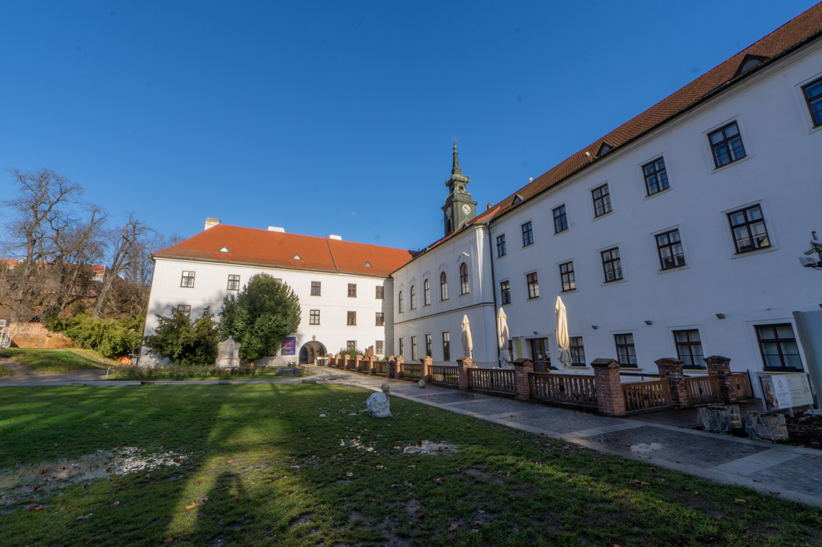 Brno, Monastery Courtyard Mendel
