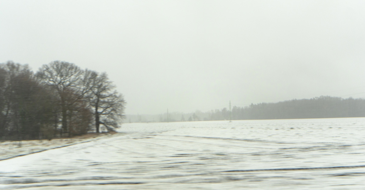 Brno to Prague, 60 miles East of Prague