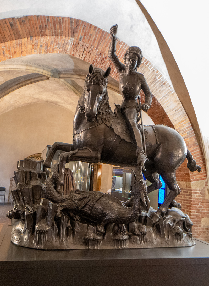 Prague Castle, St George & the Dragon (1373)(Original)
