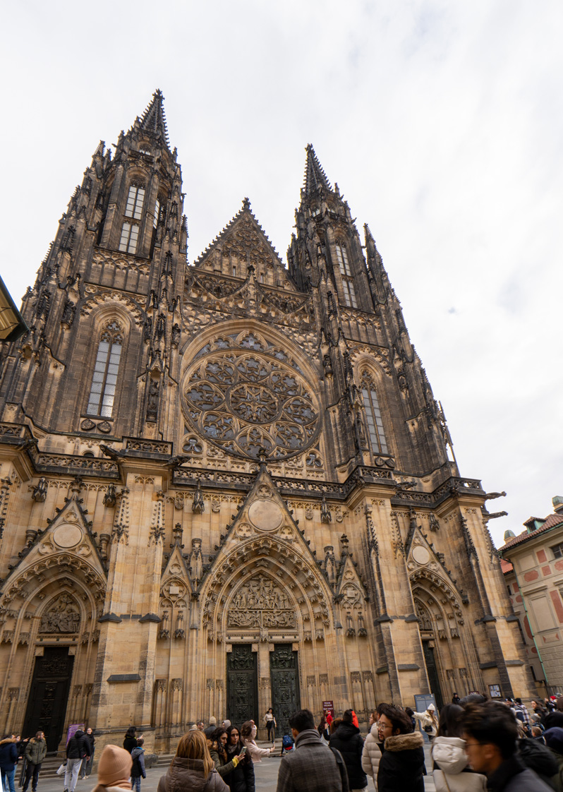 Prague Castle, St Vitus Cathedral: main entrance