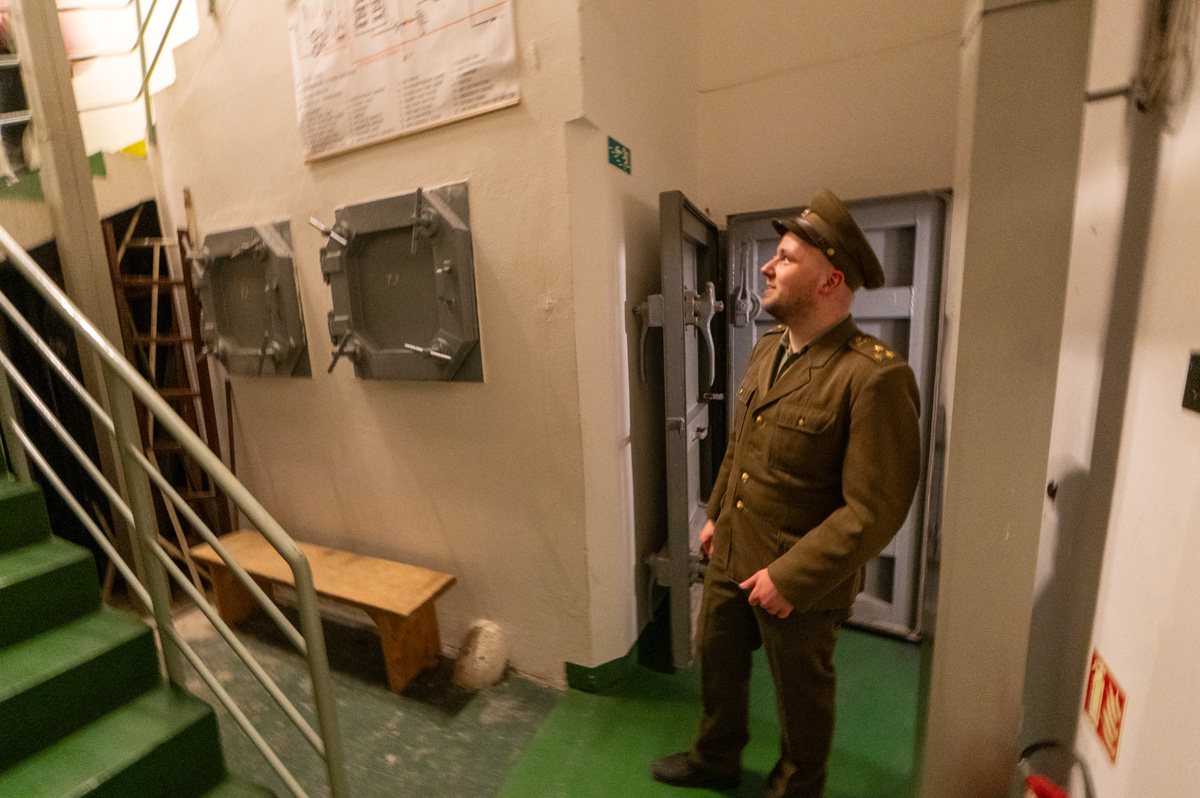 Prague: Cold War Museum, Welcome to the Bunker
