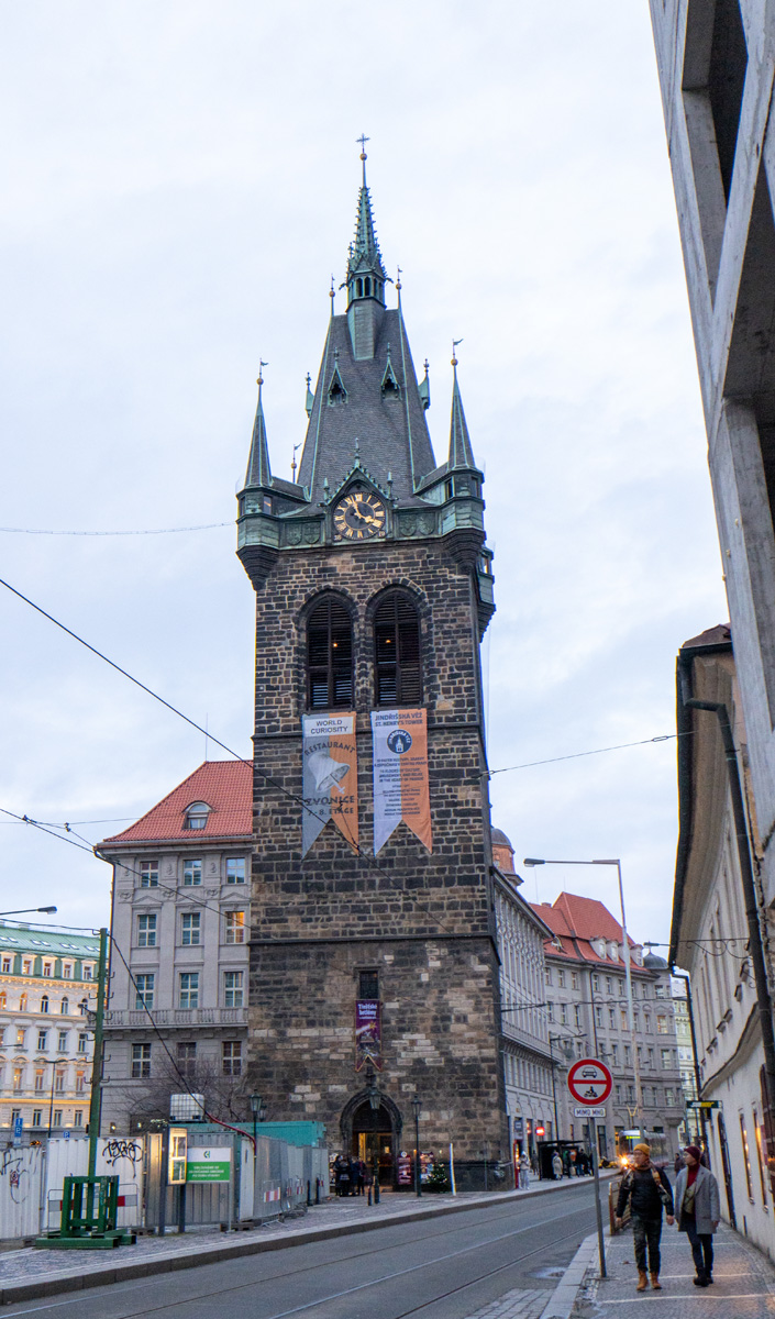 Around Prague, Jindřišská věž: 15th c Bell Tower