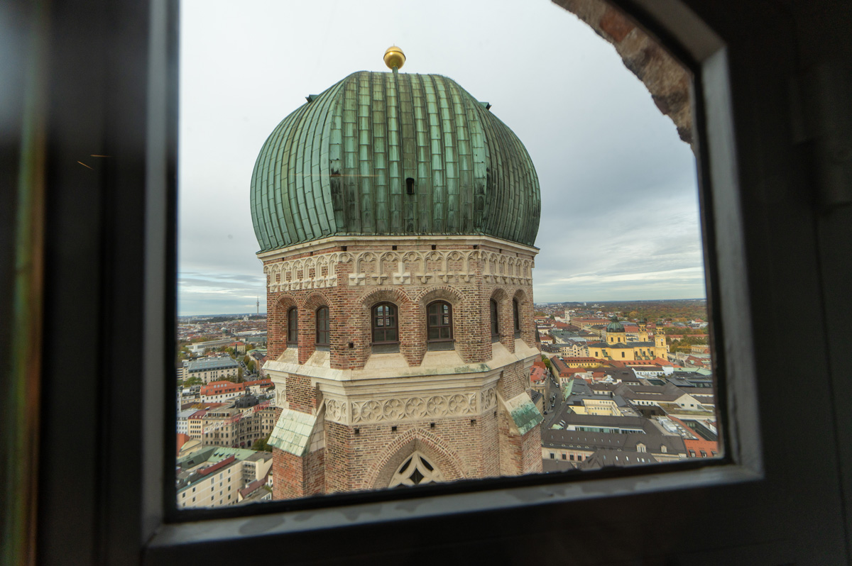 Munich, View to the other tower