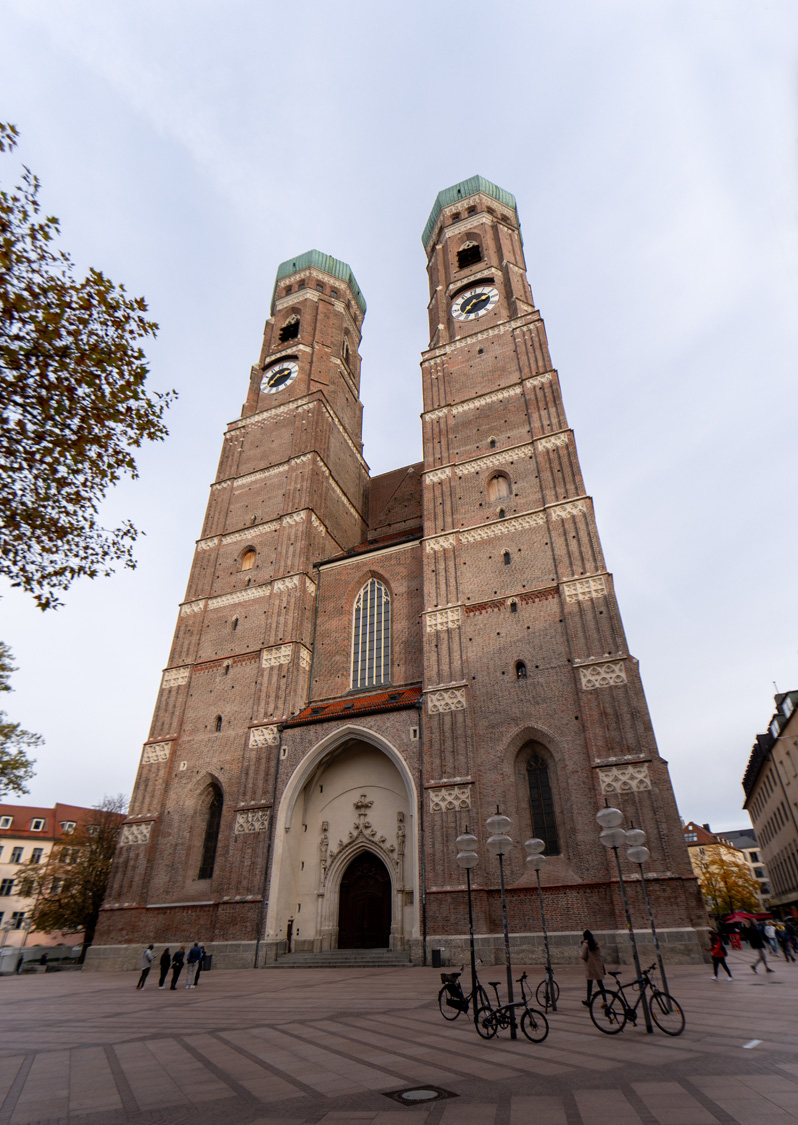 Munich, Giant Frauenkirche "The Everest of Munich churches"