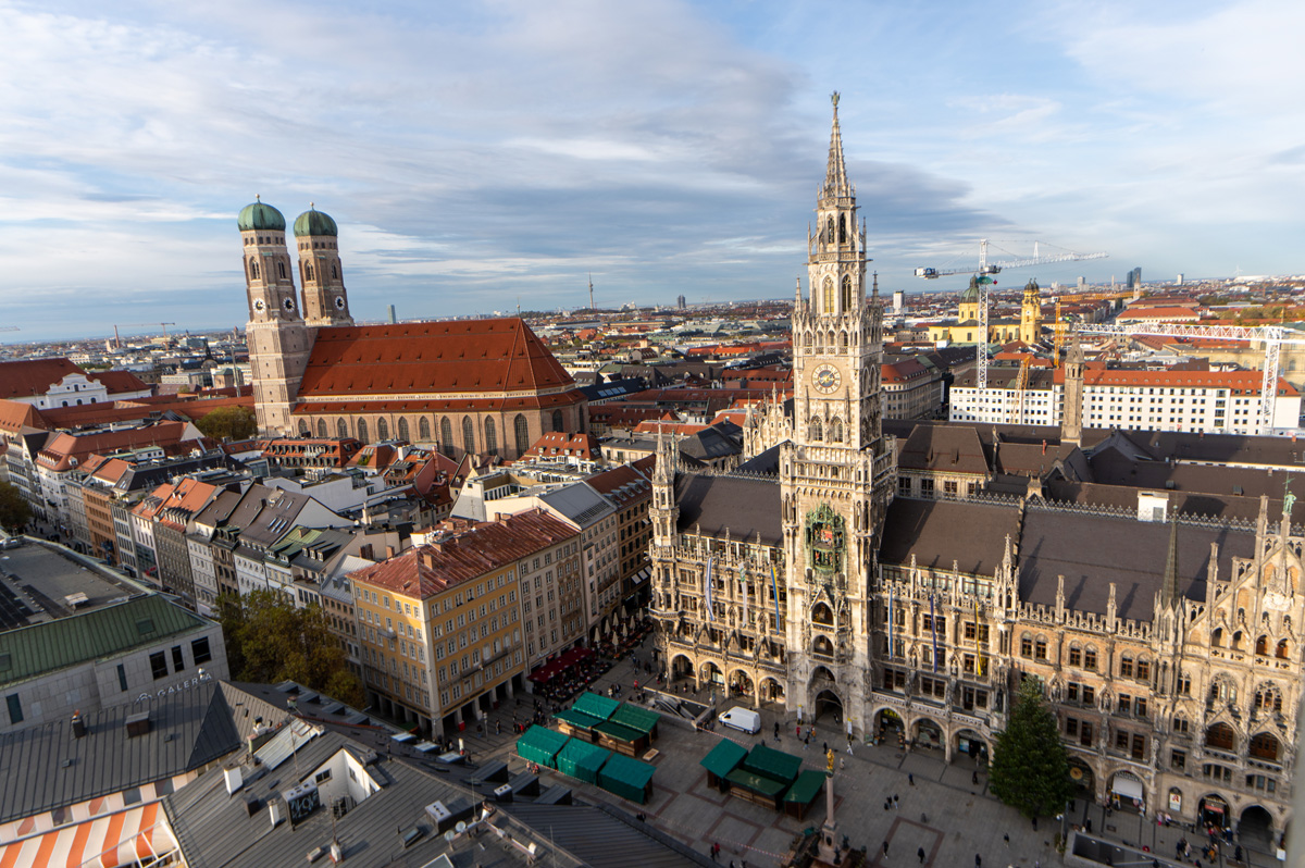 Munich, View from St Peter