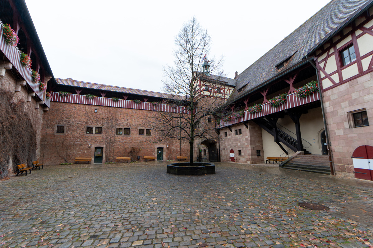 Nuremberg  Kaiserburg (Imperial Castle), Castle Courtyard