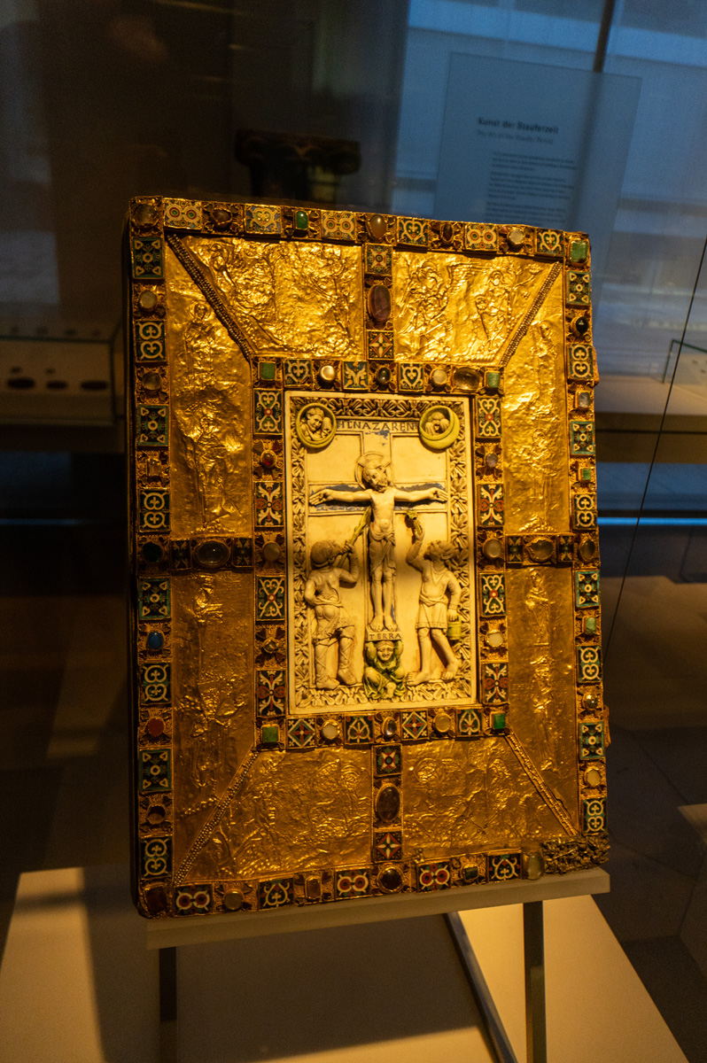Nuremberg: German National Museum, Giant cover for Codex Aureus, ~985