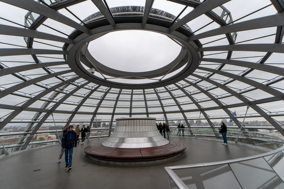 Berlin: Reichstag, Top of Dome & Oculus