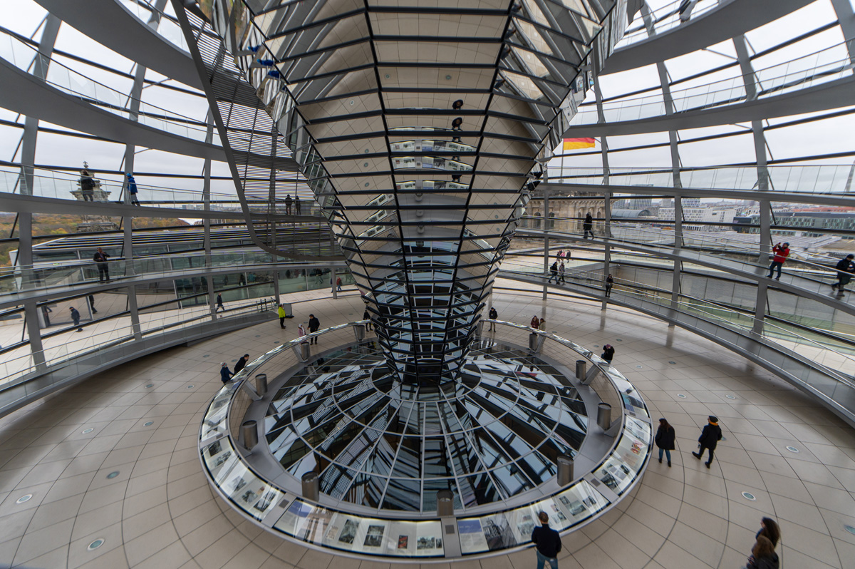 Berlin: Reichstag, Base of Dome