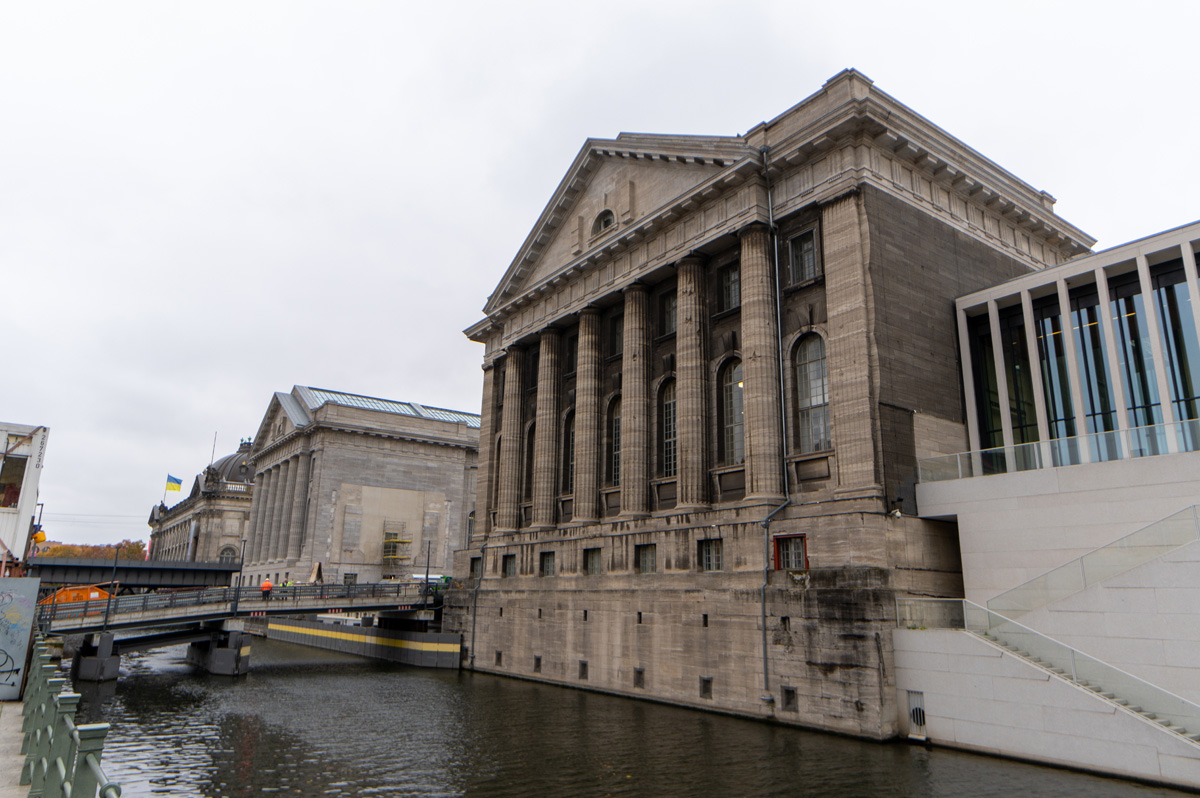 Around Berlin, View to Museum Island