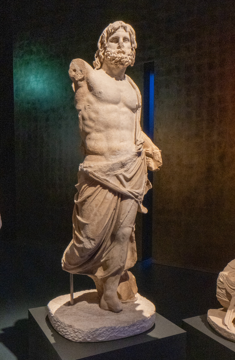 Berlin: Pergamon Panorama, Poseidon ~160 BC