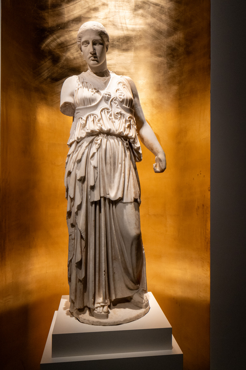 Berlin: Pergamon Panorama, Athena (with replacement head) ~180 BC
