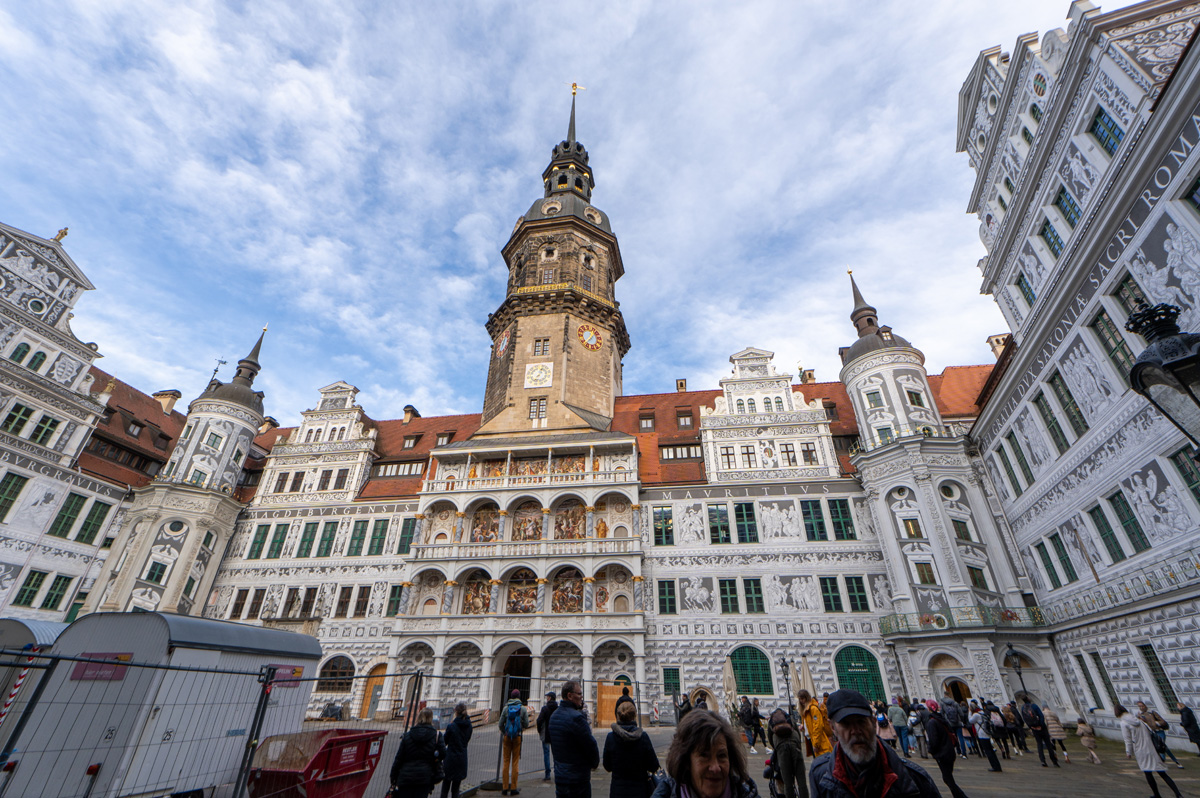 Dresden: Residenzschloss (Royal Palace, Residenz Courtyard