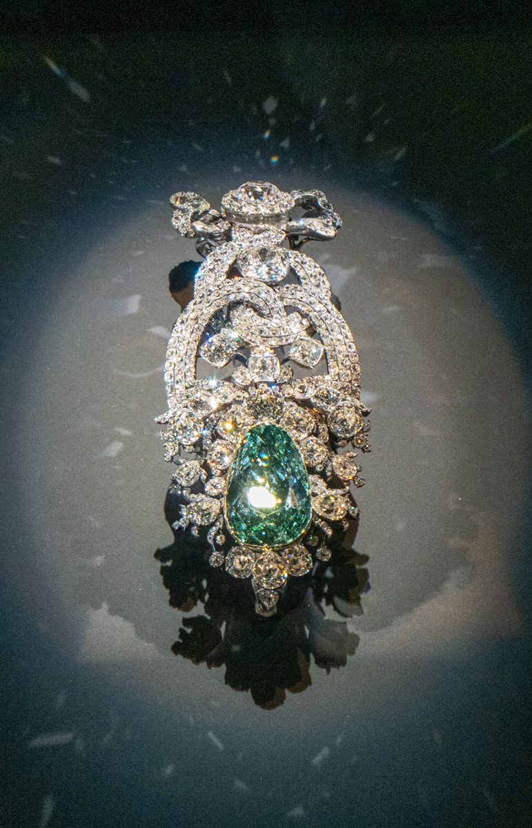 Dresden: Residenzschloss (Royal Palace, The Dresden Green Diamond (41 carats)