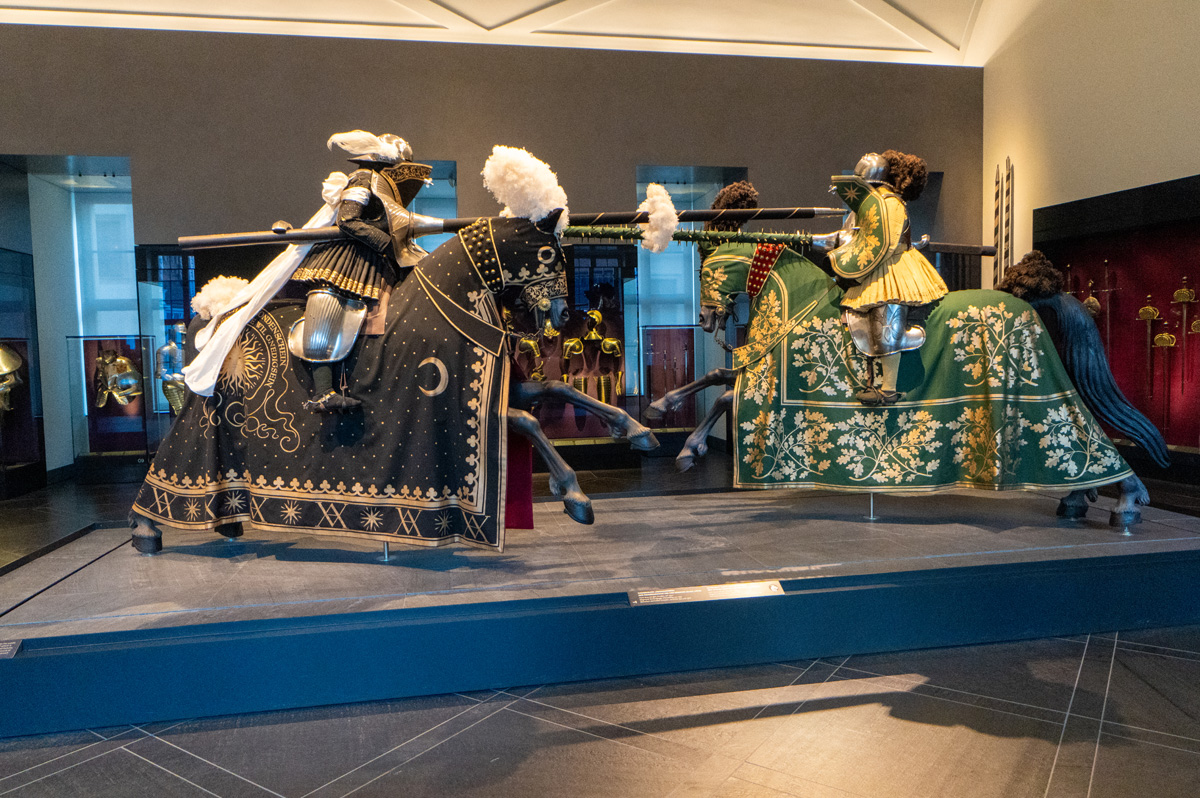 Dresden: Residenzschloss (Royal Palace, Jousting armor