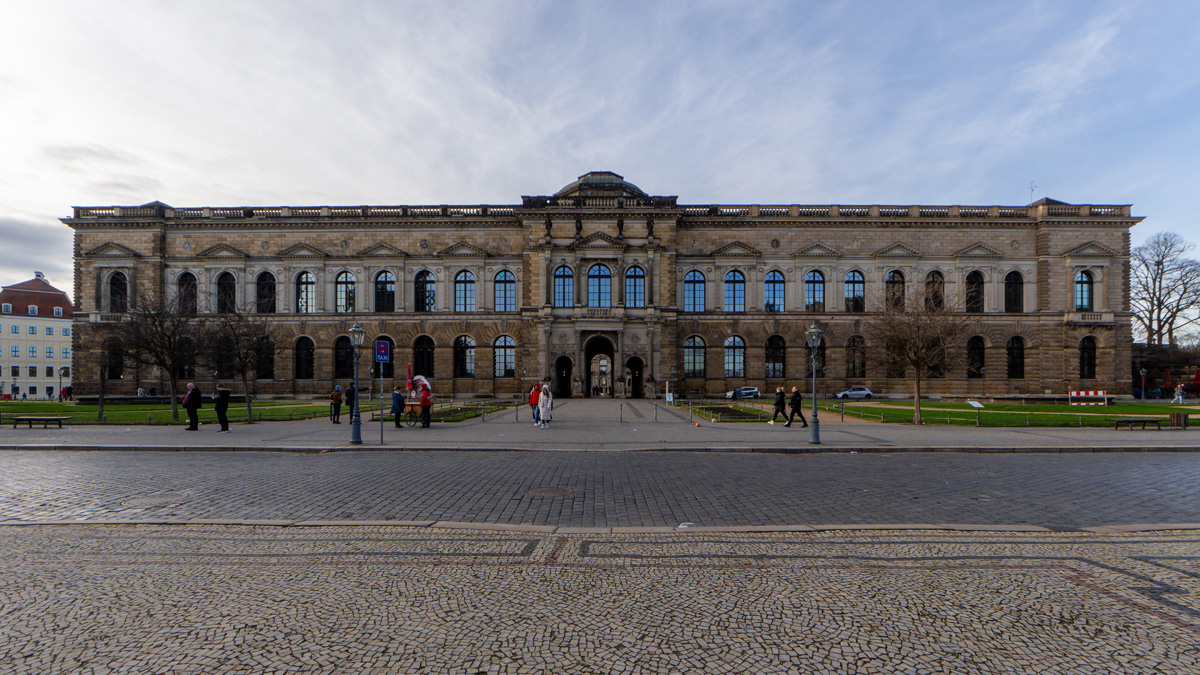Around Dresden, Zwinger palace