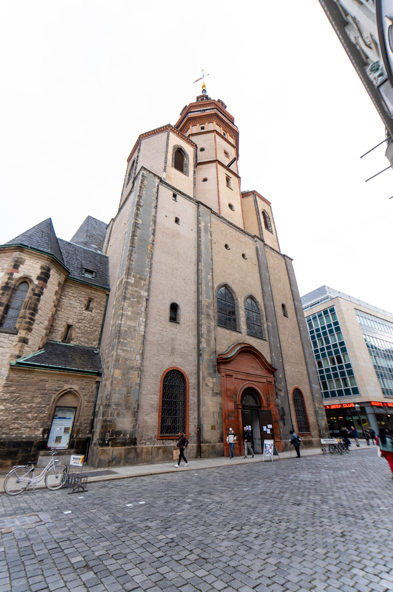 Around Leipzig, St Nicholas Church Famous for 1989 peaceful protests