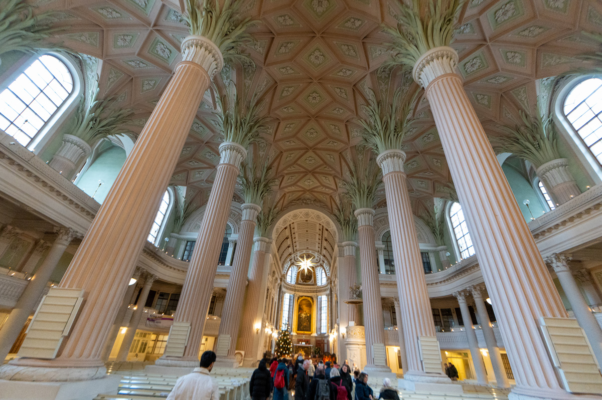 Around Leipzig, St Nicholas Church interior