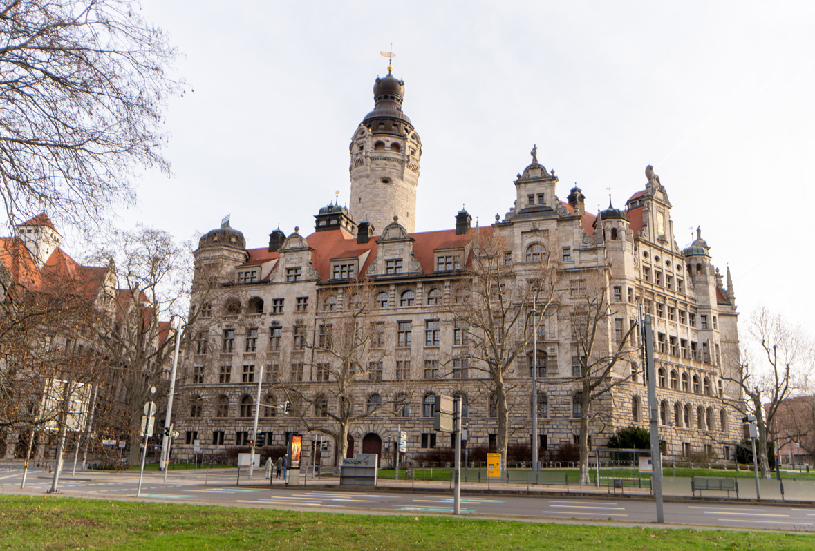 Around Leipzig, Nues Rathaus (1905)